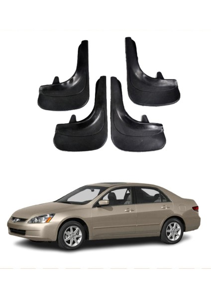 Honda Accord 2003-2008 Uyumlu 4'lü Tozluk Çamurluk Paçalık Modifiye