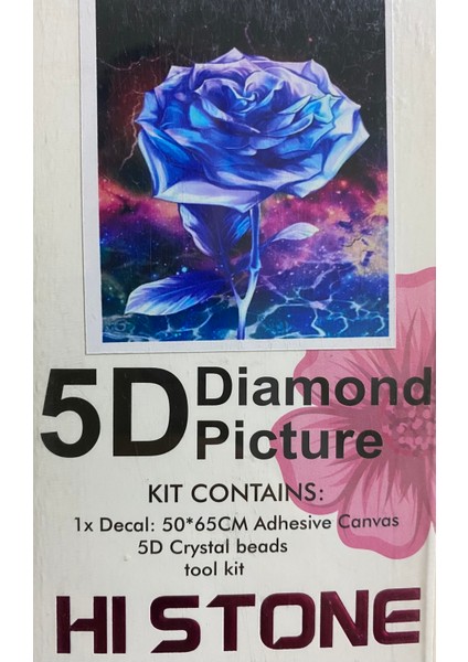 5d Yapışan Boncuk Goblen Mozaik Tablo Pano 50*65 cm 84955