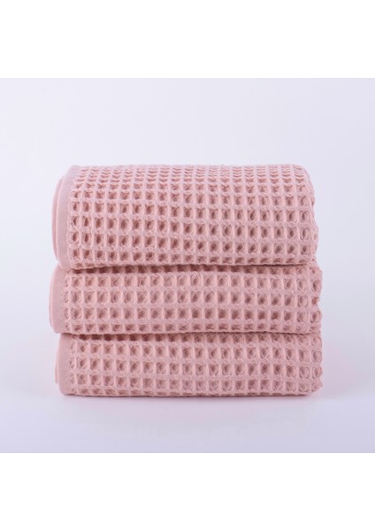 Lüks Waffle El Havlusu Seti 3 Adet, 40X80CM 100% Pamuk Yüksek Kaliteli Çabuk Kuruyan Waffle Havl indirimleri