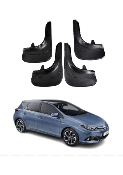 Toyota Auris Uyumlu 4'lü Tozluk Çamurluk Paçalık Modifiye