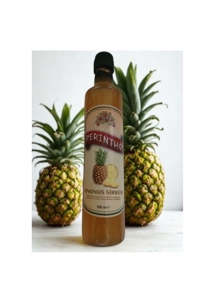 Doğal Ananas Sirkesi 500 ml Cam Şişe