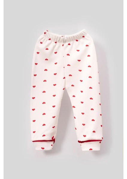 Kız Çocuk Pamuklu Düğmeli Uzun Kollu Pijama Takımı - 1507 -1508 fırsatları