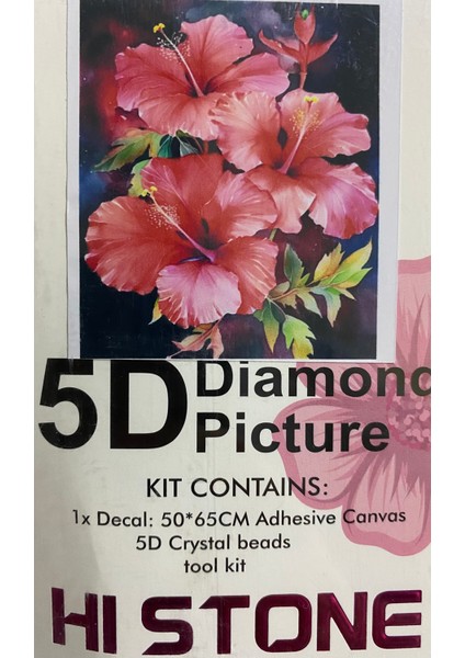5d Yapışan Boncuk Goblen Mozaik Tablo Pano 50*65 cm 87022