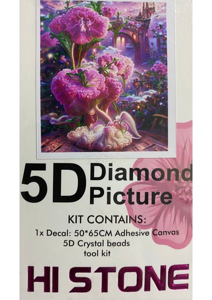 5d Yapışan Boncuk Goblen Mozaik Tablo Pano 50*65 cm 84953