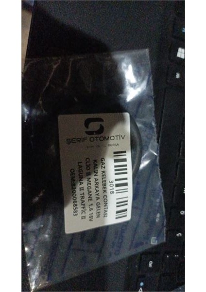 Srf-P 3018 - Gaz Kelebek Contası Kalın Megane