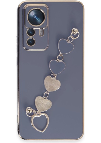 Xiaomi Mi 12T Pro Kılıf Esila Silikon - Gri Arbkd