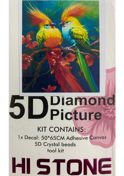 5d Yapışan Boncuk Goblen Mozaik Tablo Pano 50*65 cm 87025