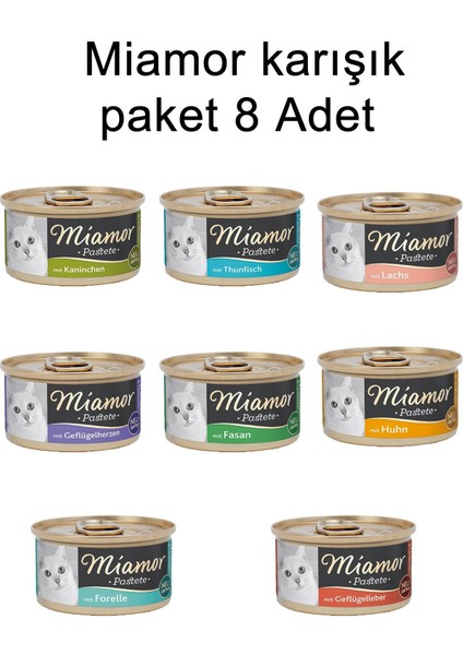 85 gr Karışık Paket 8 Adet