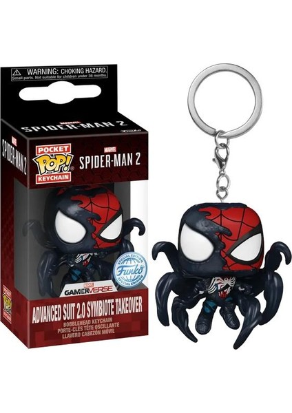 Pocket Pop Marvel Spider-Man 2 Gamer Verse - Advanced Suit 2.0 Symbiote Takeover