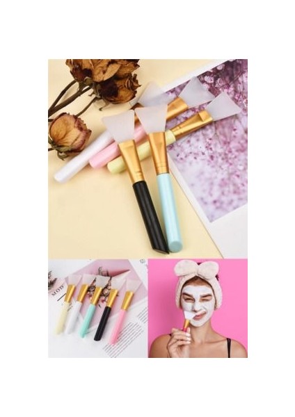 Maske Sürme Soyma Fırçası- Silikon Maske Sürme Spatulası modelleri