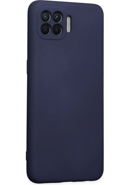 Reno 4 Lite Kılıf Nano Içi Kadife Silikon - Lacivert Arbkd fiyatları
