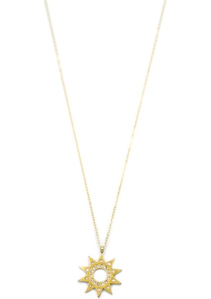 Xuping Güneş KOLYE-45CM - 14K Altın