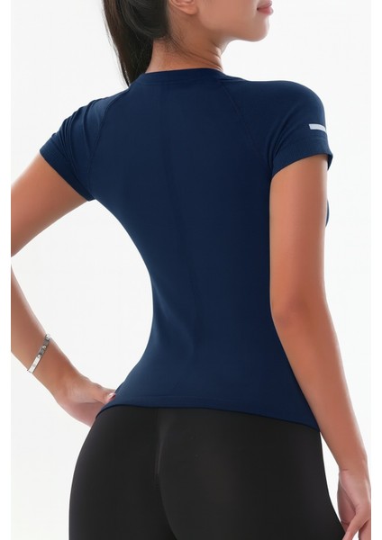 Kadın Nefes Alabilir Yüksek Esnek Kısa Kollu, Yoga Fitness ve Koşu Için Motivasyonel Tasarım Tişört fiyatları