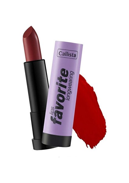 Lips Favorite Longwearing Lipstick Ruj - 303 Bold Princess Kırmızı - 1 Adet