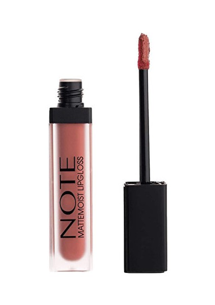 Note Mattemoist Lipgloss Yarı Mat Saten Bitişli Likit Ruj - 413 Coral Touch - 1 Adet