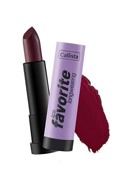 Lips Favorite Longwearing Lipstick Ru - 308 Vampy Like Bordo - 1 Adet