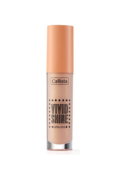 Vivid Shine Lipgloss Nemlendiricili Dudak Parlatıcısı - 106 Vanilla Goddess Nude - 1 Adet