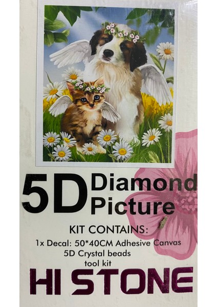 5d Yapışan Boncuk Goblen Mozaik Tablo Pano 40 x 50 cm 73900