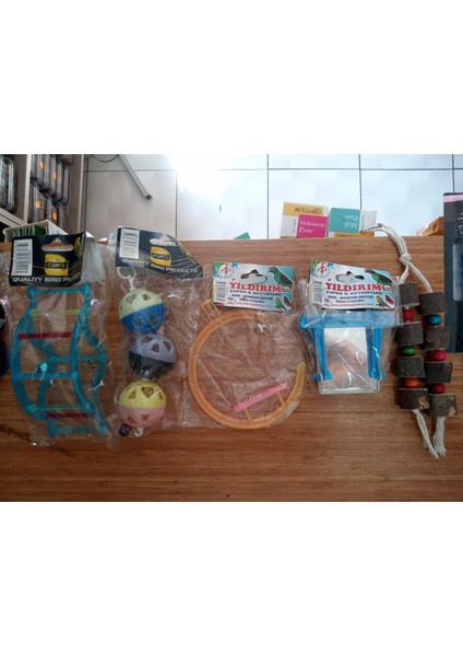 5'li Kuş Oyuncak Seti