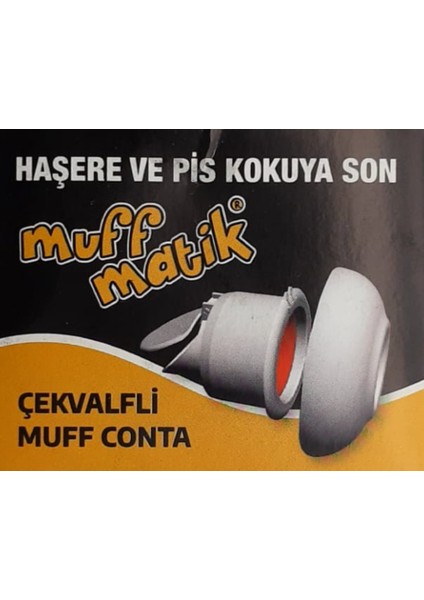 Pis Koku, Haşere Önleyici Mucize Sifon Contası - Patentli Muffmatik
