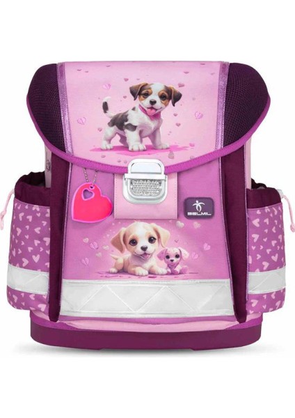 Little Puppies Ergonomik Okul Çantası 403-13/AG 19 L Kapasite ile 6-9 Yaş Çocuklar İçin