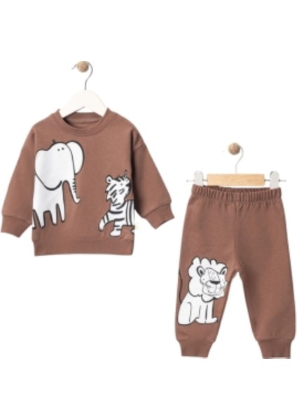 Filli Aslanlı 2li Bebek Takım
