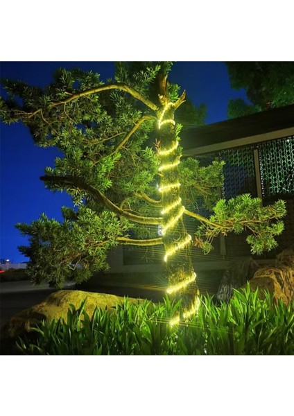 5 Metre Amber Işık Hortum Şerit LED Dış Ortam Aydınlatma 220V Fişli SB-6539 fırsatları