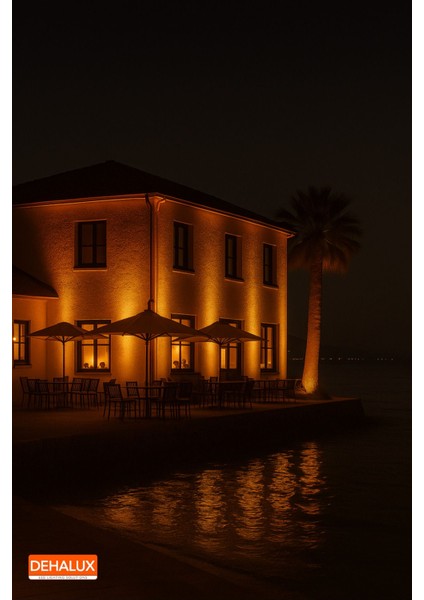 50CM 18W LED Wallwasher Amber | Dış Cephe, Minare, Bahçe Aydınlatma | Iç-Dış Kullanım IP65 fırsatları