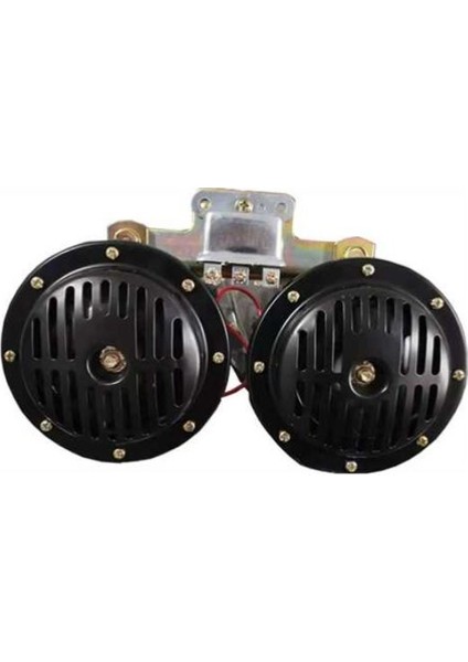 OSK-0417 - Super Tone Korna Röleli Siyah 12V