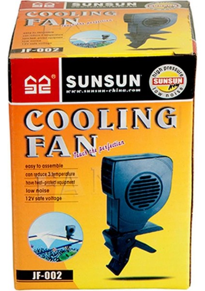 Jf 002 Akvaryum Soğutma Fanı 7 W (8,6 x 3,6 x 17,2 Cm)