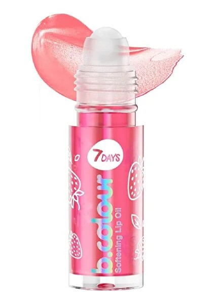 B.colour Yumuşatıcı Dudak Yağı - 02 Sweet Strawberry - 4 ml