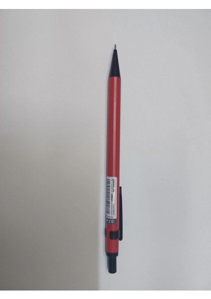 Mekanik Kurşun Versatil Kalem 0.7 mm Metal Kırmızı HS-204