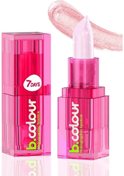 B.colour Holographic Ruj - 01 Barbie - 1 Adet