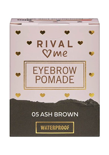 Kaş Pomadı - Ash Brown No : 05 - 1 Adet