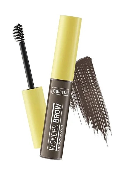 Wonder Brow Eyebrow Mascara Kaş Maskarası - 03 Koyu Kahve - 1 Adet