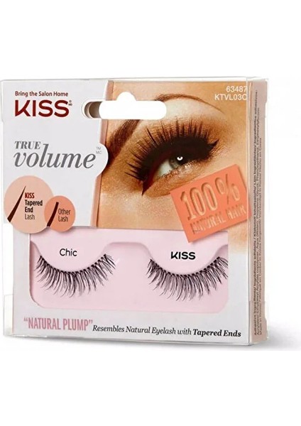 Takma Kirpik - Doğal Hacim Chich KTVL03C - 2'li