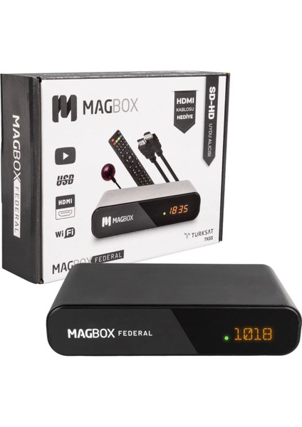 Magbox Federal Mini Hd + Scart Tkgsli Uydu Alıcısı (4887) modelleri