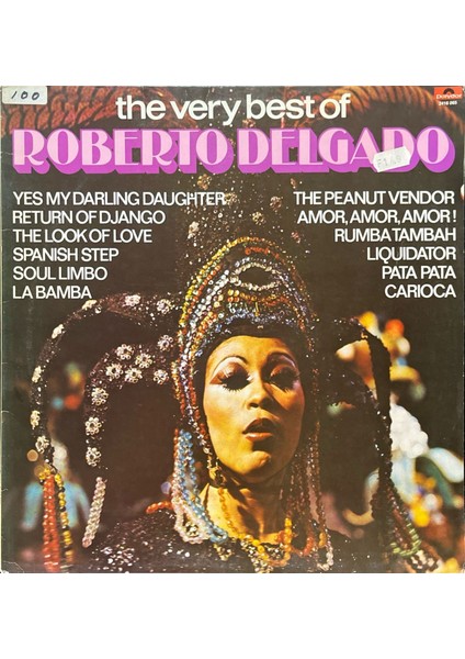 The Very Best Of Roberto Delgado Lp Plak