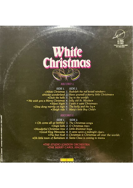 White Christmas Double Lp Plak fiyatları
