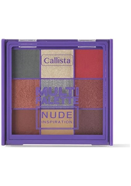 Multi Palette Eyeshadow Göz Farı Paleti - 102 Nude Inspiration - 1 Adet