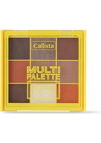 Multi Palette Eyeshadow Göz Farı Paleti - 103 Coffee Addiction - 1 Adet