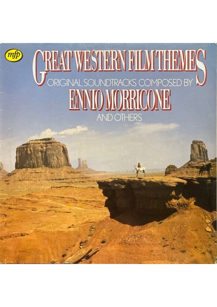 Ennio Morricone Great Western Film Themes Soundtrack Lp Plak