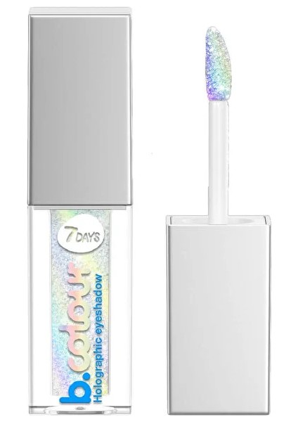 B.colour Holografik Likit Göz Farı - 01 Crystal - 1 Adet
