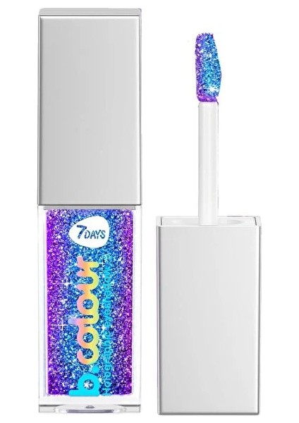 B.colour Holografik Likit Göz Farı - 02 Storm - 1 Adet