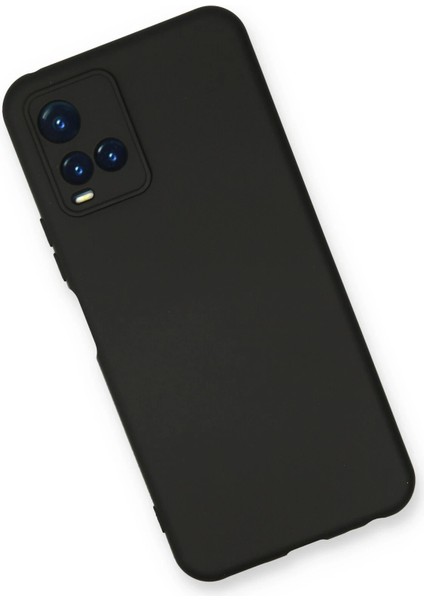 Vivo Y21S Kılıf Nano Içi Kadife Silikon - Siyah Arbkd fiyatları