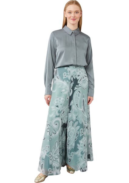 Etnik Desenli Pantolon