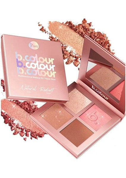 Çok Amaçlı Far Paleti - Hyper Glow - 1 Adet