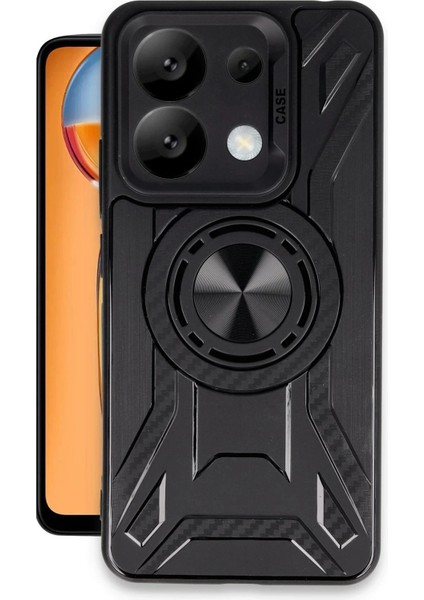Xiaomi Redmi Note 13 Pro 4g Kılıf Lincoln Silikon - Siyah