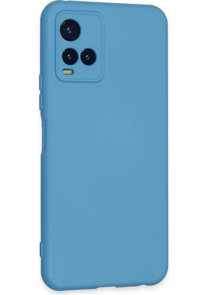 Vivo Y21S Kılıf Nano Içi Kadife Silikon - Mavi Arbkd fiyatları