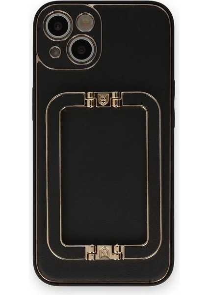 Iphone 14 Kılıf Coco Elit Kapak - Siyah Arbkd